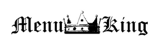 MENU KING logo