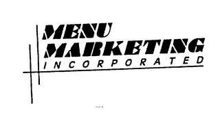 MENU MARKETING INCORPORATED logo