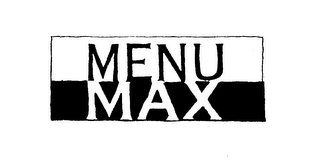 MENU MAX logo