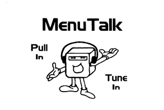 MENU TALK PULL IN TUNE IN logo