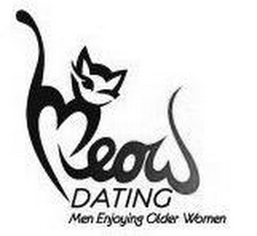 MEOW DATING MEN ENJOYING OLDER WOMEN logo