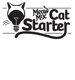 MEOW MIX CAT STARTER logo