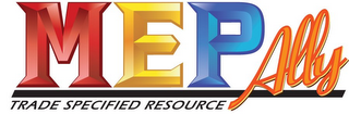 MEP ALLY TRADE SPECIFIED RESOURCE logo