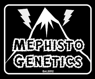 MEPHISTO GENETICS EST.2012 logo