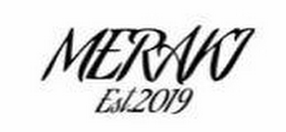 MERAKI EST. 2019 logo