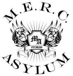 M.E.R.C. ASYLUM MA FITNESS logo