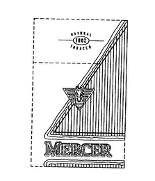 MERCER 100% NATURAL TOBACCO logo