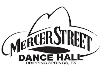 MERCER STREET DANCE HALL DRIPPING SPRINGS, TX logo