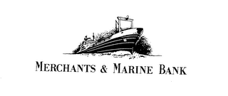 MERCHANTS & MARINE BANK logo