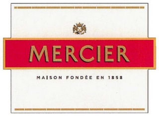 MERCIER MAISON FONDÉE EN 1858 logo