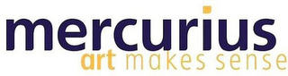MERCURIUS ART MAKES SENSE logo