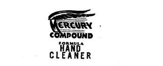 MERCURY COMPOUND FORMULA HAND CLEANER logo