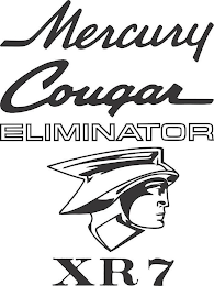 MERCURY COUGAR ELIMINATOR XR7 logo