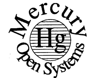 MERCURY OPEN SYSTEMS HG logo