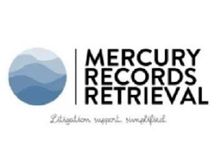 MERCURY RECORDS RETRIEVAL LITIGATION SUPPORT, SIMPLIFIED logo