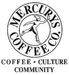 MERCURYS COFFEE CO. COFFEE · CULTURE COMMUNITY logo