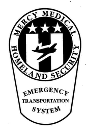 MERCY MEDICAL HOMELAND SECURITY EMERGENCY TRANSPORTATION SYSTEM logo