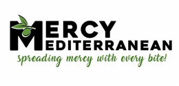 MERCY MEDITERRANEAN SPREADING MERCY WITH EVERY BITE! logo