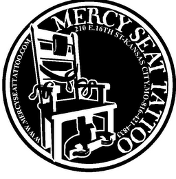 MERCY SEAT TATTOO WWW.MERCYSEATTATTOO.COM 210 E.16TH ST-KANSAS CITY. MO-816-421-4833 logo