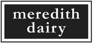 MEREDITH DAIRY logo