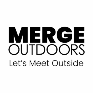 MERGE OUTDOORS LET'S MEET OUTSIDE logo