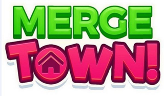 MERGE TOWN! logo