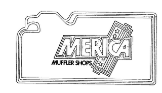 MERICA MUFFLER SHOPS logo