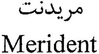 MERIDENT logo