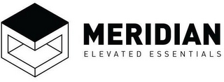 MERIDIAN ELEVATED ESSENTIALS logo