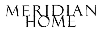MERIDIAN HOME logo