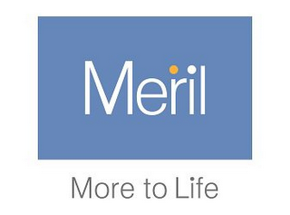 MERIL MORE TO LIFE logo