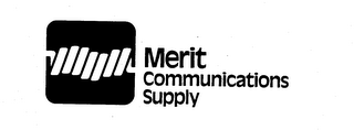 MERIT COMMUNICATIONS SUPPLY logo