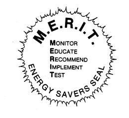 M.E.R.I.T. MONITOR EDUCATE RECOMMENDED IMPLEMENT TEST logo