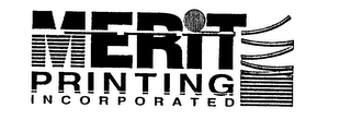 MERIT PRINTING INCORPORATED logo