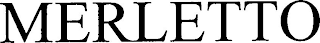 MERLETTO logo