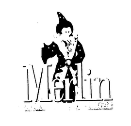 MERLIN A NEW CLASS OF WATER logo