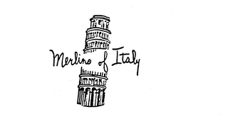 MERLINO OF ITALY logo