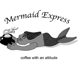 MERMAID EXPRESS COFFEE WITH AN ATTITUDE logo
