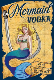 MERMAID VODKA MADE IN THE USA logo
