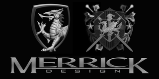 MERRICK DESIGN logo