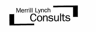 MERRILL LYNCH CONSULTS logo