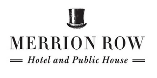 MERRION ROW HOTEL AND PUBLIC HOUSE logo