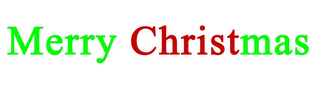 MERRY CHRISTMAS logo