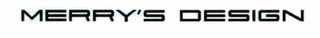 MERRY'S DESIGN logo