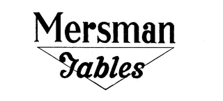 MERSMAN TABLES logo