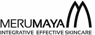 MERUMAYA M INTEGRATIVE EFFECTIVE SKINCARE logo