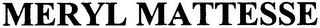 MERYL MATTESSE logo
