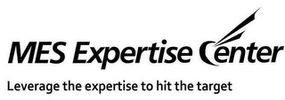 MES EXPERTISE CENTER LEVERAGE THE EXPERTISE TO HIT THE TARGET logo