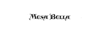 MESA BELLA logo