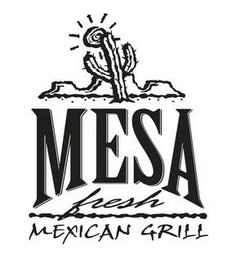 MESA FRESH MEXICAN GRILL logo